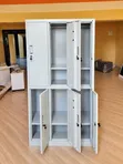 6-Door Steel Office Locker Cabinet - 2