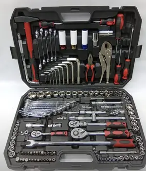 142pcs Tool Set - Chrome Vanadium Tool Box