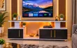 Istanbul 2 Modern TV Stand with LED Lights - 2