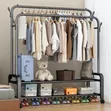 Heavy-Duty Double Rail Clothes Rack - 3
