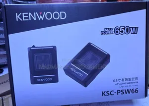 Kenwood KSC-PSW66 Subwoofer ya Chini ya Kiti