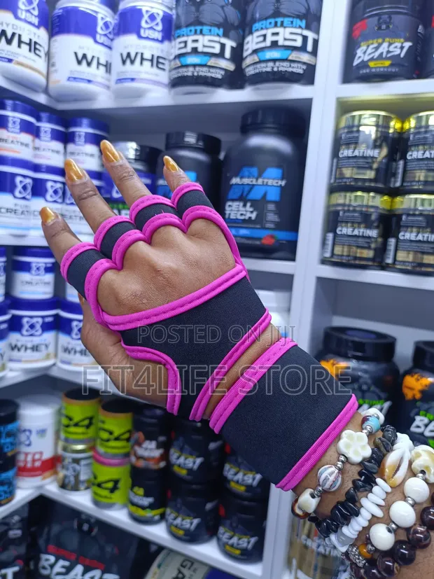 Gym Training Gloves with Wrist Support - 1