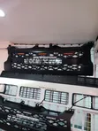 Toyota HiAce 9L High Roof Grille Upgrade (Matte Black, LEDs) - 1
