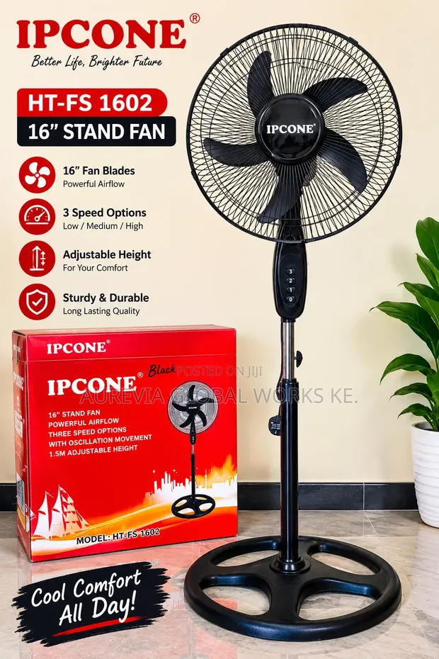 Ipcone Standing Fan 16" - 1