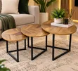 3-in-1 Pure Marble Coffee Table - 2