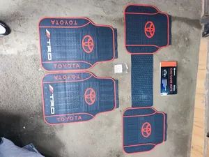 Toyota Rubber Floor Mats + Insurance Holder - Brand New