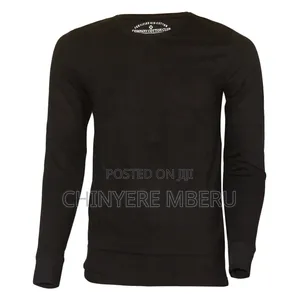 Slim Fit Black Long Sleeve Shirt
