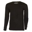 Slim Fit Black Long Sleeve Shirt - 1