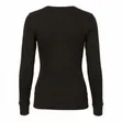 Slim Fit Black Long Sleeve Shirt - 4