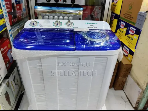 Hisense 7.5Kg Twin Tub Washing Machine - 1