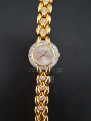 Elizabeth Taylor "White Diamonds" Quartz Cocktail Watch