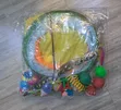 3-Way Collapsible Rainbow Cat Tunnel Toy - 3