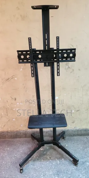 Trolley ya TV na Bracket kwa TV za 32"-75"