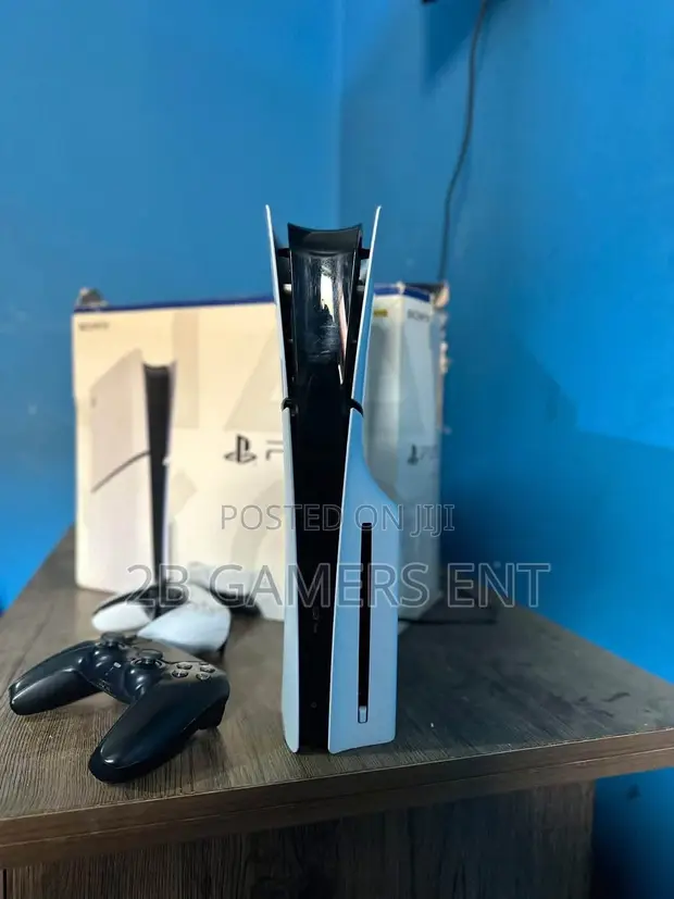 PS5 Slim Console with 2 Controllers & Accessories - 1