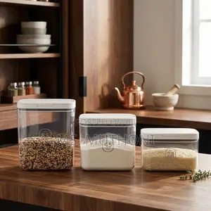 3pc Acrylic Storage Containers na Miiko