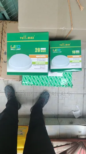Vellmax 20W Round LED Bulkhead Lamp