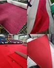 Mikeka ya Ofisi Wall to Wall - Red Delta - 2