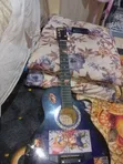 Casio Acoustic Guitar - Blue, Used - 3
