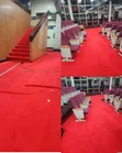 Usi wa Ukuta kwa Ofisi - Rangi Nyekundu ya Damu - 1
