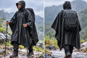Raincoat Poncho - Kinga ya Mvua ya Nje