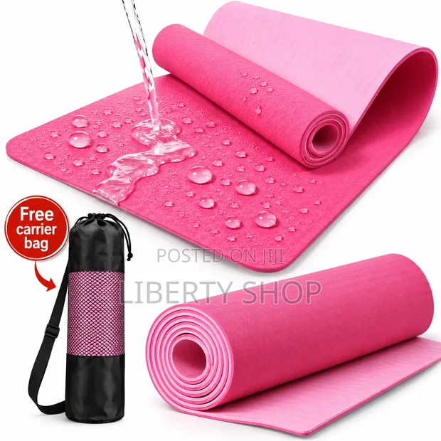 Non-Slip Yoga Mat - Fitness & Exercise - 1