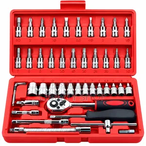 46-Piece Spanner Set - Combination Wrench Hand Tool Set