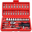 46-Piece Spanner Set - Combination Wrench Hand Tool Set - 1