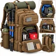 50L Daypack Backpack ya Kupanda Mlima - Uwezo Mkubwa wa Safari na Kambi - 2
