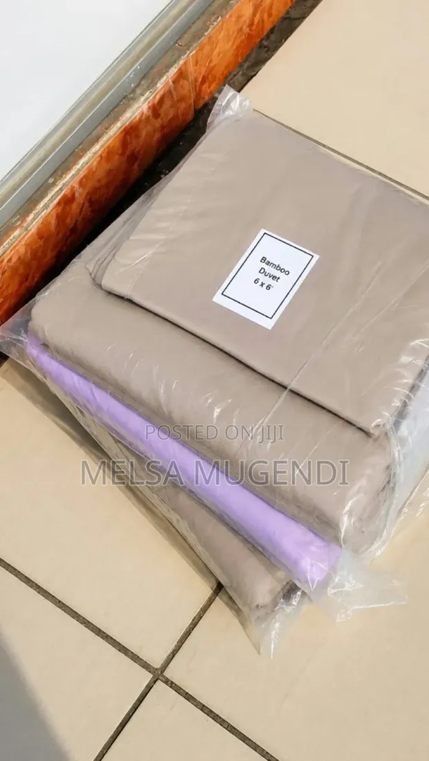 Plain 100% Cotton Bedsheet Set - Brand New - 1