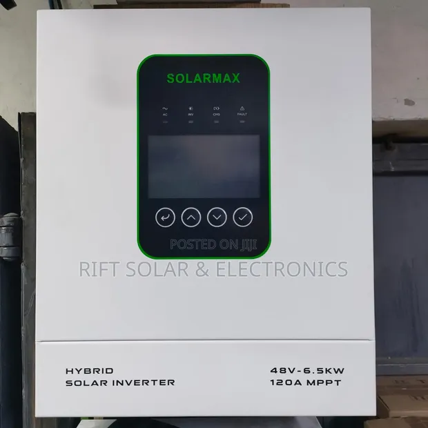 Solarmax 6.5kW 48V Hybrid Inverter with 120A MPPT Controller - 1