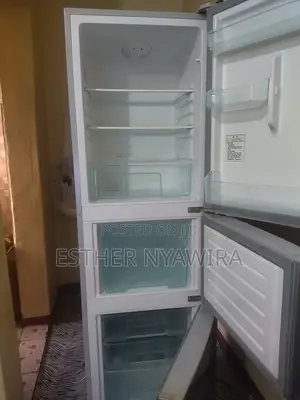 Friji la Haier 302L Lenyenye Milango 3 ya Wima