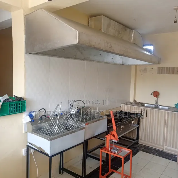 Kofia ya Kutolea moshi ya Jikoni ya Alumini - 210cm x 90cm - 1