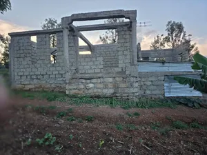 Land with 7-Room Mansion Shell for Sale in Matuu