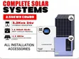 3.2kVA Off-Grid Solar Package: 2.56kWh Lithium Kit - 1