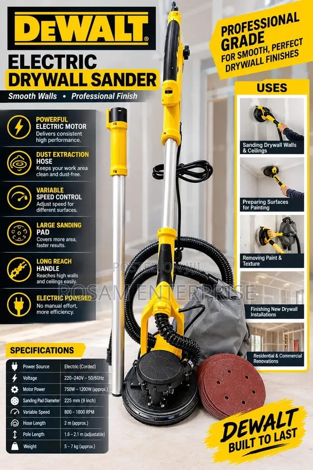 Dewalt Wall Sander - Brand New - 1