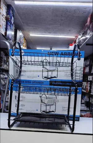 3-Tier Multi-Level Dish Rack - Hifadhi Nafasi