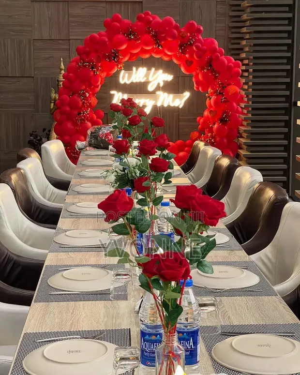 Wedding Proposal Decoration Services - 1