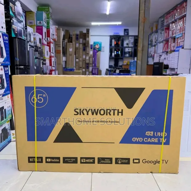 Skyworth 65 Inch 4K Smart Google TV - 1