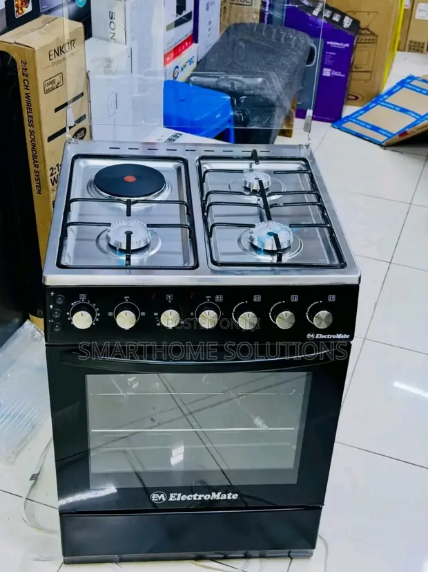 Electromate 60x60 Standing Cooker - 1