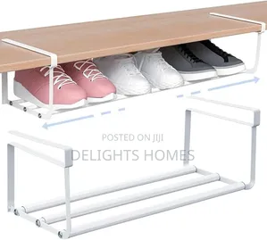 Extendable Under Shelf Shoe Rack Organizer