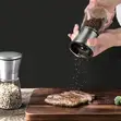 Pepper Grinder ya Kioo na Chuma - 2