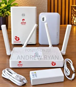 Airtel 5G Router ya WiFi isiyo na Kikomo (Portable)