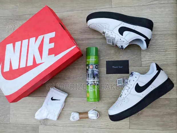 Nike 1 Black/White Sneakers - 1