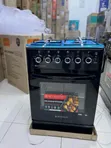Skywood 50x55cm Standing Cooker: 3 Gas + 1 Electric Burner - 1