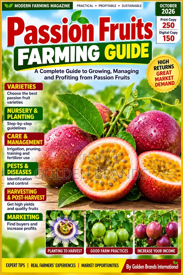 Passion Fruits Farming Guide Magazine - 1