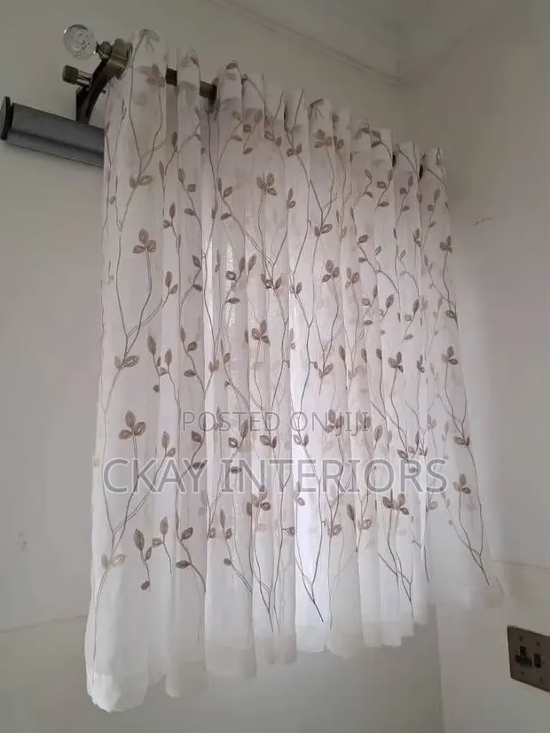 Beautiful Sheer Curtains - Home Interiors - 1