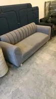 3 Seater Grey Sofa (Modern) - 1