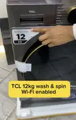 TCL 12 Kg Mashine ya Kufulia yenye Wi-Fi - 2