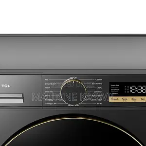 TCL 12kg Mashine ya Kufulia Otomatiki ya Mbele