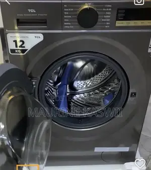 TCL 12 Kg Mashine ya Kufulia - Ina WiFi, DD Motor